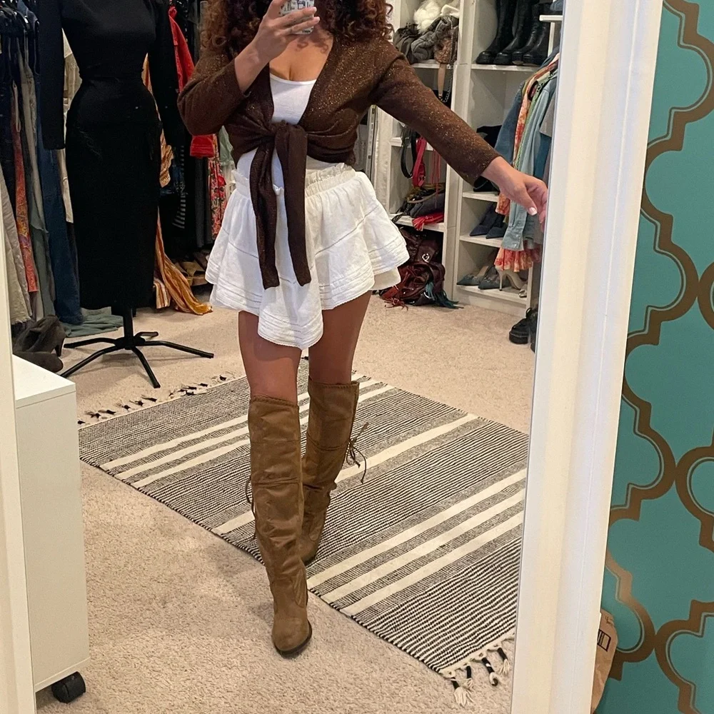 Y2K Vintage cropped bolero cardigan Size S - Picture 1 of 8